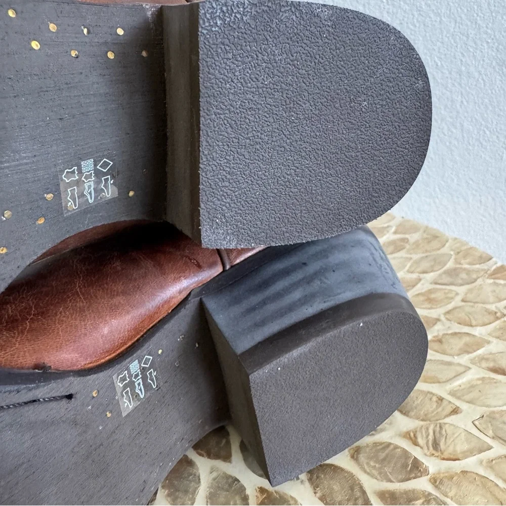 New Ariat Men’s Square Toe Western Cowboy Boots size 9D - Picture 13 of 14